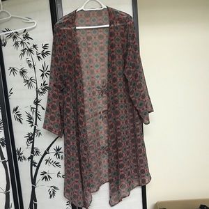 Tagless size L kimono